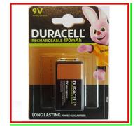 DURACELL Ricaricabile 9v Pila Batteria 9 V volt TRANSISTOR Block DC1604