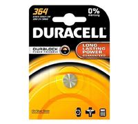 'Duracell Set di 4 batterie ossido argento per orologi Watch 364 (SR60) 1,5 Volt