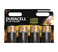 DURACELL Set di 4 batterie Plus Power MN1300 Mono D LR20