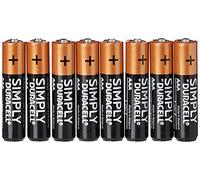 Duracell Simply Batterie Alcaline, Ministilo, AAA, Confezione da 8