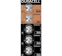 DURA CR2032 X5 - Batteria a bottone al litio, CR2032, 3 V, 20,0 x 3,2 mm, confezi