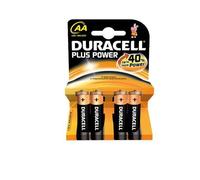 DURACELL STILO PLUS POWER AA 15V 2800MAH CONFEZIONE 4 PZ LR6 / MN1500 NEW