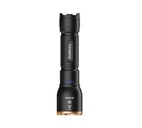 Duracell Torcia LED DF1500R Core Plus - 1500 lumen, focalizzabile, 150 m, ricaricabile USB-C, batteria agli ioni di litio 18650, diverse modalità di illuminazione, resistente agli spruzzi