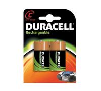 Duracell Ultra C Batteria ricaricabile Nichel-Metallo Idruro [NiMH] (Duracell Rechargeable C Size 2 Pack)