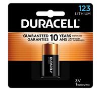 Duracell Ultra High-Power Lithium Battery, 123, 3V, Sold as 1 Each