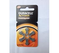 Duracell zinco-aria batterie a bottone , 312 / A312 / PR41, 1.4V - 6 pezzi