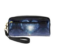 DURAGS Beauty case portatile con stampa floreale retrò con girasoli primaverili, la piccola borsa per il trucco perfetta per i viaggi, Shooting Star Heart2, Taglia unica