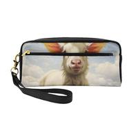 DURAGS Borsa portatile di trucco della stampa animale dell'azienda agricola, la piccola borsa perfetta di trucco per il viaggio, Animali da fattoria, Taglia unica