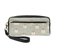 DURAGS Borsa portatile di trucco della stampa dell'elefante bianco, la piccola borsa di trucco perfetta per il viaggio, Molti ricci, Taglia unica