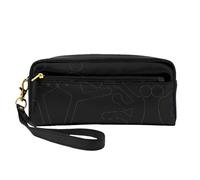 DURAGS Borsa portatile di trucco della stampa dell'elefante bianco, la piccola borsa di trucco perfetta per il viaggio, Kickboxing, Taglia unica