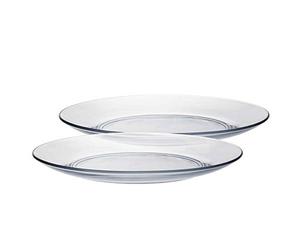 DURALEX 3009 Af06 Lys - Confezione da 6 Piatti Vetro Trasparente 28 cm