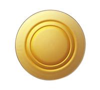 Duralex Lys Vermeil 3011DF06D111 - Set di 6 piatti in vetro, 23 cm, colore: ambra