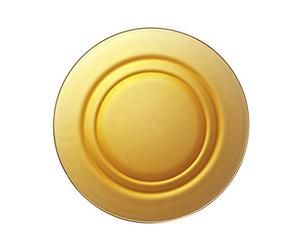 Duralex Lys Vermeil 3011DF06D111 - Set di 6 piatti in vetro, 23 cm, colore: ambra