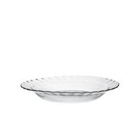 Duralex Set 6 Piatti Fondi Picardie 23cm, In Vetro Temperato Resistente e Traspa