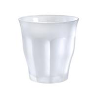 DURALEX Set di 6 bicchieri impilabili in vetro temperato da 25 onfezione di bicchieri da cucina resistenti per acqua, succhi e bibite, uso quotidiano, colori assortiti, collezione Picardie