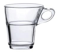 DURALEX Set di 6 Tazze da 9 cl Caprice, 6 Unité (Lot de 1), 6 unità