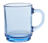 DURALEX Set di 6 tazze impilabili in vetro temperato da 26 cl, resistenti tazze da cucina per caffè, tè, colazione, uso quotidiano, Set di tazze in vetro della collezione Versailles