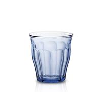 Duralex Vetro temperato 1028BB06/6 Picardie Confezione da 6 Bicchieri Tumbler, 31 cl, colore: Blu Marino