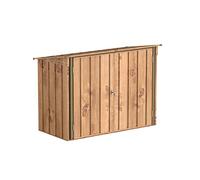 Duramax Bicycle Store for 2 bikes with Fully Wide Double Lockable Doors, Metal Storage Shed, Garden Shed for bikes, Bicycle storage for 2 bikes, Bike storage, Metal Shed, Outdoor Shed, Woodgrain