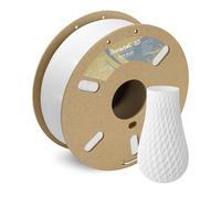 DURAMIC 3D PLA+ Filament 1.75mm 1Kg White PLA Plus 3D Printer Filament 1Kg Spool2.2lbs PLA Pro Tougher and Stronger Dimensional Accuracy Probability