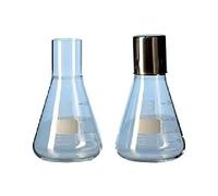 DURAN 21 771 32 Cultura Pistone, ontano Meyer forma collo dritto per tappi di metallo, Capacità 200 ML, 79 mm x 138 mm (10 pezzi)