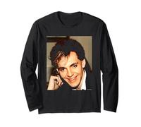 Duran Duran Keyboardist Nick Rhodes 80s di Virginia Turbett Maglia a Manica