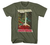 Duran Duran Ordinary World T-Shirt Manica Corta Adulto Verde Cotone Girocollo