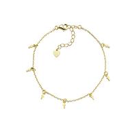 Duran Exquse - Bracciale Piccola, mini croce. Argento dorato