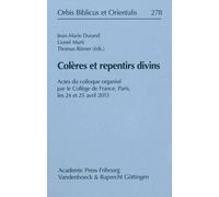 Durand J.-M. Coleres Et Repentirs Divins (Copertina rigida)