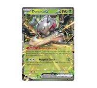 Durant ex 004/191 Carta Pokemon ultra rara | Carte Pokémon rare | Pokémon EX | Scintille crescenti | Pokemon Scarlatto e Viola | Autenticato Titan Cards