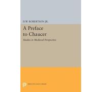 Durant Waite Robertson A Preface to Chaucer (Tascabile) Princeton Legacy Library