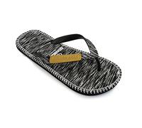 DURANTE, CAROLINA - BRASILERAS Infradito Antiscivolo per Uomo Scarpe comode da Spiaggia/Piscina/Urbano Nero 45/46 EU