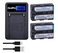 DuraPro 2 batterie NP-FM500H + caricatore USB LCD per Sony a99, a77, a58, a57, a65, a68, a200, a300, a350, a450, a500, a550, a560, a700, a850, a900 telecamere