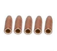 Durashmall 5PCS Ugello di Saldatura 23-50 Ugello Gas Isolante 1/2 Pollice Orifizio Per 52FN Diffusori Stile #2-4 MIG Per Lincoln Per Magnum 200-400 Rame