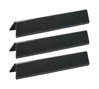 Durashmall Confezione da 3 barre in acciaio porcellanato 7635 per barbecue a gas Weber I e II serie 200 E210 E220 S210 S220 dal 2013 alle parti di ricambio attuali, 38,9 cm x 8,9 cm, colore nero