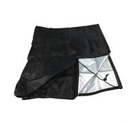Durashmall Copertura per pompa per piscina in tessuto Oxford per Intex e filtro a sabbia impermeabile in tessuto 420D Protezione esterna con coulisse regolabile Tubo facile adatto per 66x62x7