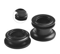 Durashmall Coppia mozzo in lega di alluminio per 240s, converte Boost in tappo di coppia per forcelle RockShox, nero (blocco centrale)