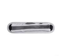 Durashmall Cuscino protettivo in nylon con cerniera per cuffie e archetto, per un maggiore comfort, manicotto di ricambio, per cuffie da gioco e studio, 20 x 4,8 x 1 cm (nero) (grigio)