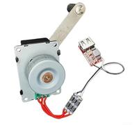 Durashmall Dinamo a manovella portatile, generatore di corrente manuale leggero per telefoni cellulari e avventure all'aperto, campeggio, escursionismo, uso con costruzione e (versione a batteria)