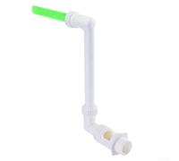 Durashmall Fontana per piscina con spruzzatore a cascata regolabile e ugello fluorescente luminoso per atmosfera notturna, ossigenazione e facile installazione per piscine fuori terra e interrate