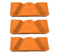 Durashmall Guida per affilare punte da trapano, strumento manuale per smerigliatrice da banco, per angoli di 118° e 135°, resistente all'usura, struttura in polimero per la lavorazione dei metalli e