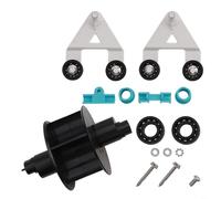 Durashmall Kit turbina A-Frame AXV621DAT per Hayward Pool per Plus per Ultra All per Navigator per Aquadroid Diver Dave per Wanda The Whale con cuscinetti principali della turbina e rulli morbidi per
