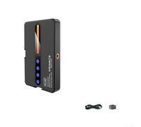 Durashmall Luce video portatile a LED RGB con batteria da 1800 mAh CRI 95 2700K-6500K dimmerabile lampada di riempimento per fotocamera telefono Vlog fotografia On Location (A)
