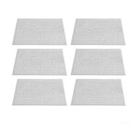 Durashmall Paracolpi in plastica per apicoltura, cancello tagliabile per isolare le api regine, telaio regolabile per la gestione delle colonie di api, confezione da 6 (45 x 55 cm, bianco)