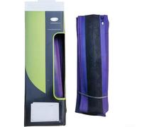 Durashmall Pneumatico leggero resistente alle forature per bicicletta da strada, 700 x 25 C, composto di gomma 120TPI con camera d'aria Kit patch per ciclismo allenamento e corsa rosa viola azzurro