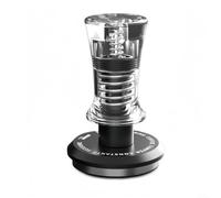 Durashmall Pressino calibrato a molla per espresso con doppia molla, pressione costante 13,6 kg e gonna di livellamento integrata, manico in acrilico trasparente per portafiltro da 51 mm, 53 mm, 58 mm