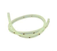 Durashmall Profilo per la lavorazione del legno, in poliuretano, flessibile, con sagoma curva, guida regolabile, per modellatura e taglio del router (1 m)