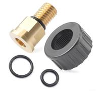 Durashmall R0552000 Adattatore serbatoio con O-Ring e Union, ricambio in ottone, per Zodiac JS CJ CS CL Series Pool Spa Parts, sostituisce R0557100, kit da 3 pezzi