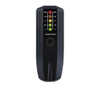 Durashmall Rilevatore di campo elettromagnetico Tester di radiazioni EMF a doppia funzione per campi elettrici e magnetici con allarme visivo Rilevamento rapido sensibile per costruzioni industriali