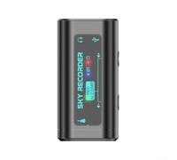 Durashmall Scheda audio digitale con riduzione del rumore per registrazione di strumenti musicali con più porte di ingresso e uscita, design portatile, nero